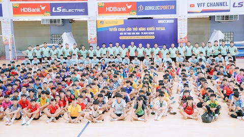 Tuyển sinh futsal Thái Sơn Nam còn khó hơn thi tốt nghiệp PTTH